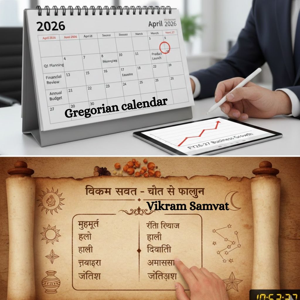Vikram Samvat Hindu Calendar vs Gregorian Calendar