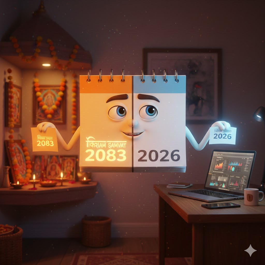 vikram samvat 2083 ahead of gregorian calendar