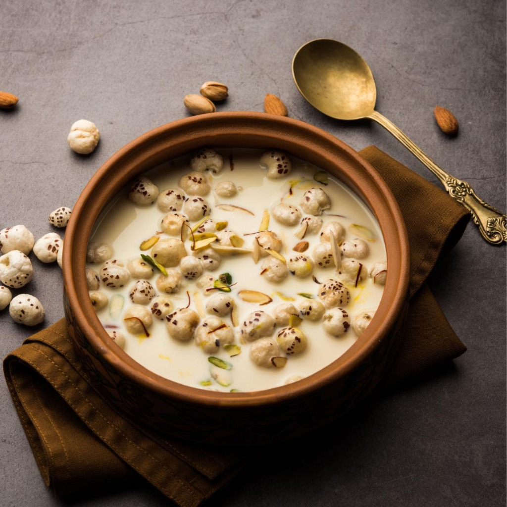 Fox nut kheer time is a bliss with this