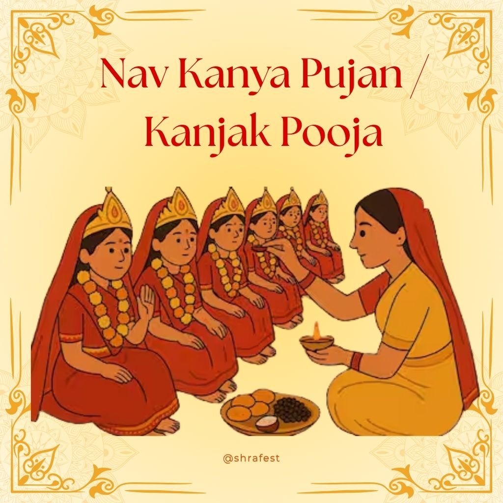 Nav Kanya Pujan| kanjak Puja