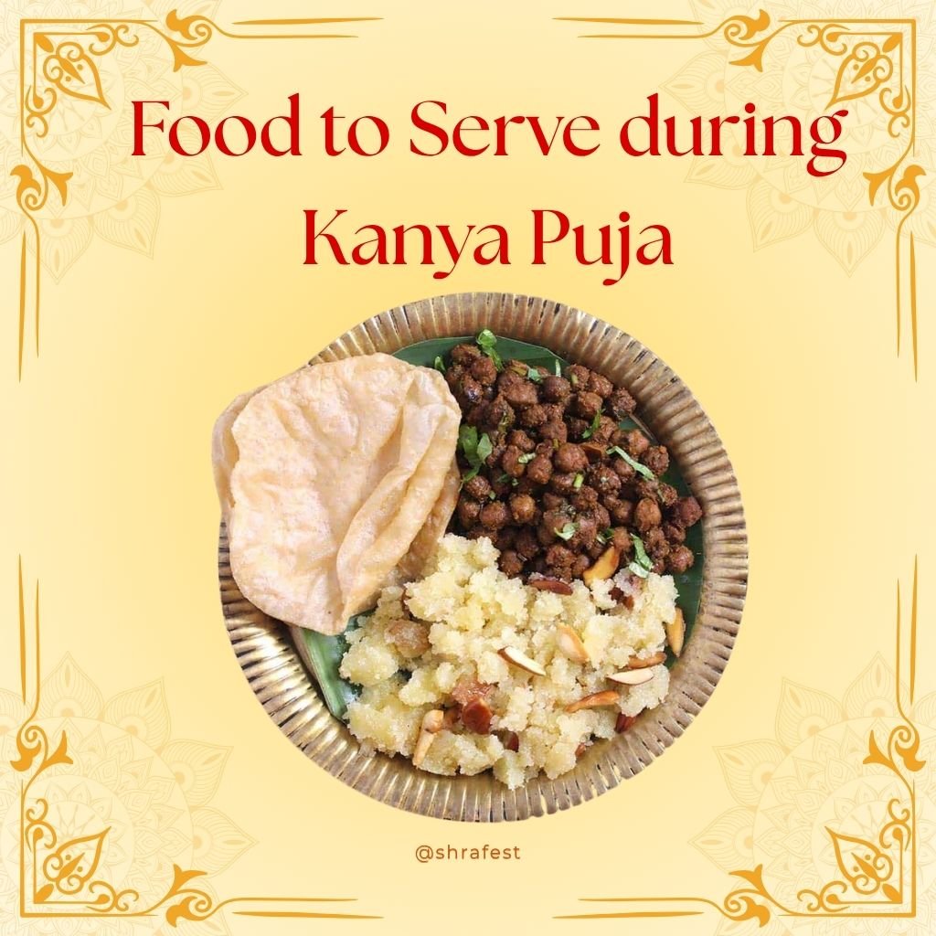 Bhog to offer nav kanya puja
